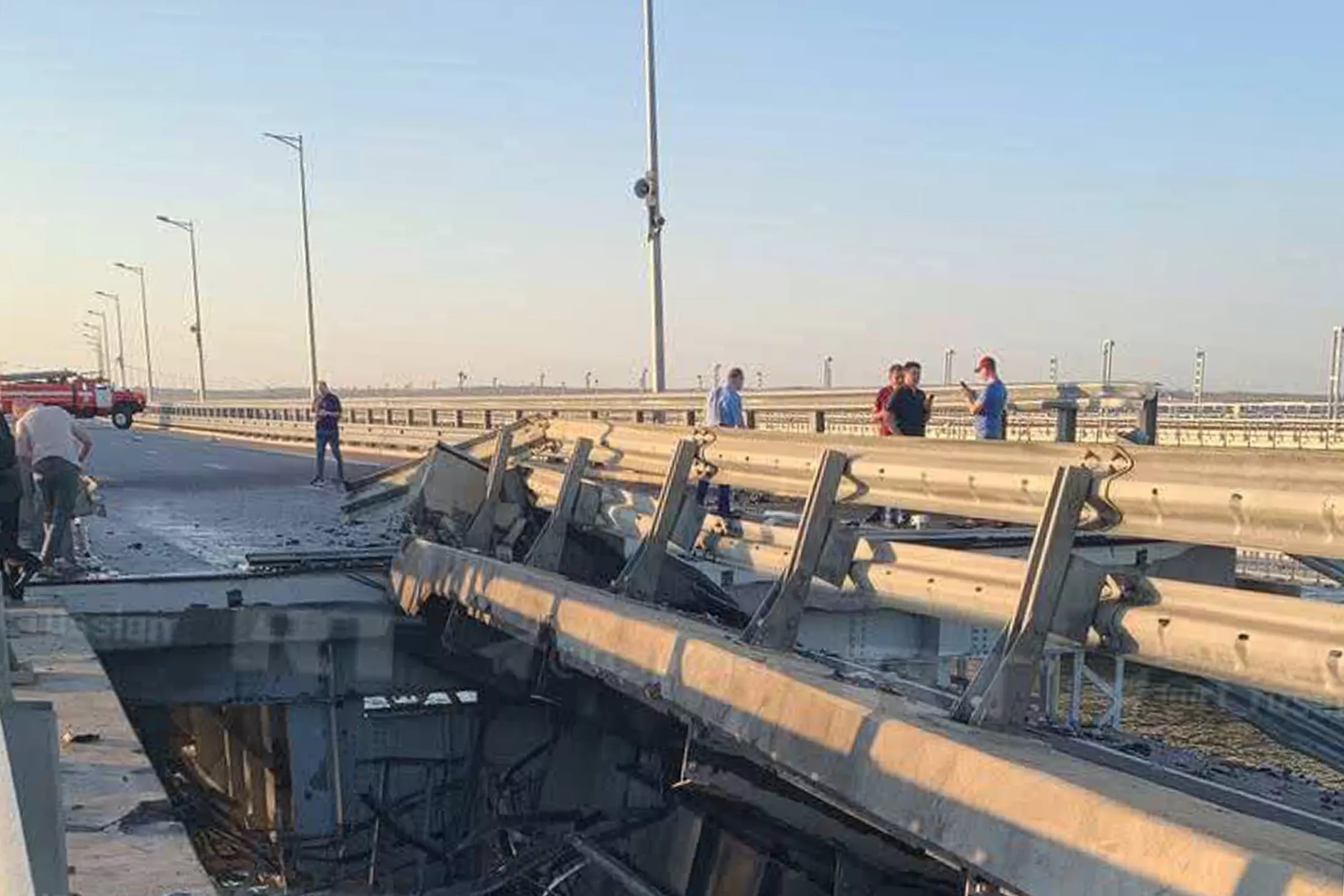 И снова взрыв на Крымском мосту