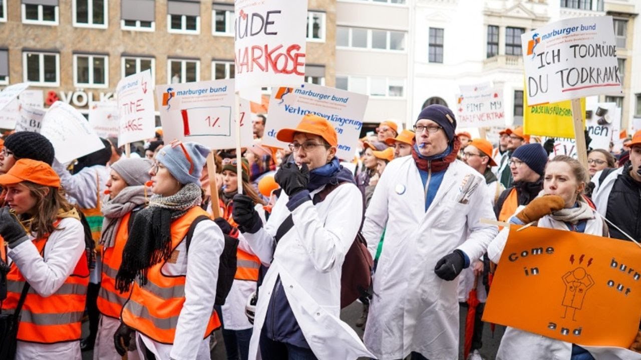 Бессрочная забастовка немецких врачей