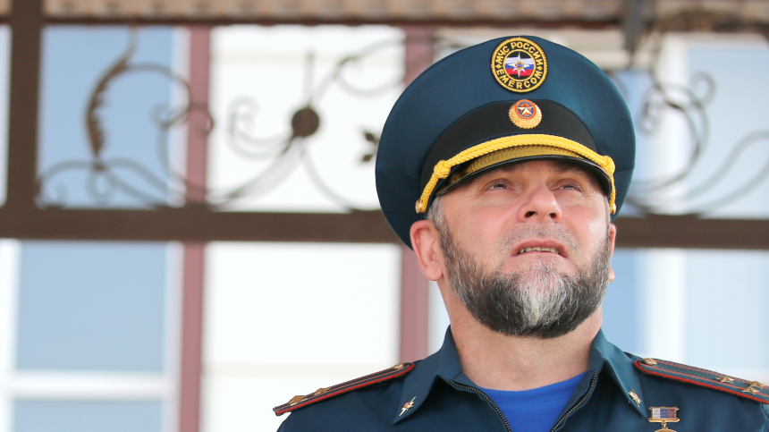 В МВД раскрыли обстоятельства задержания главы МЧС Чечни