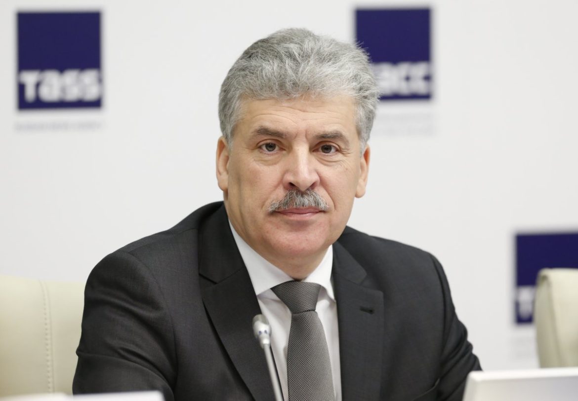 Поздравление с юбилеем Павла Грудинина