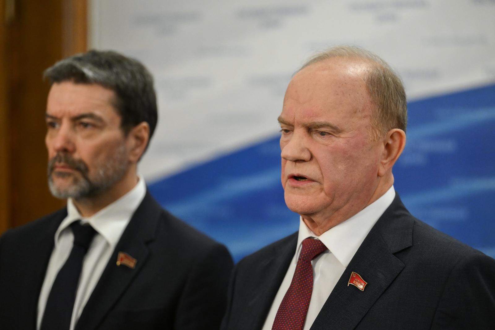 Г.А. Зюганов прокомментировал  прямую линию с В.В. Путиным