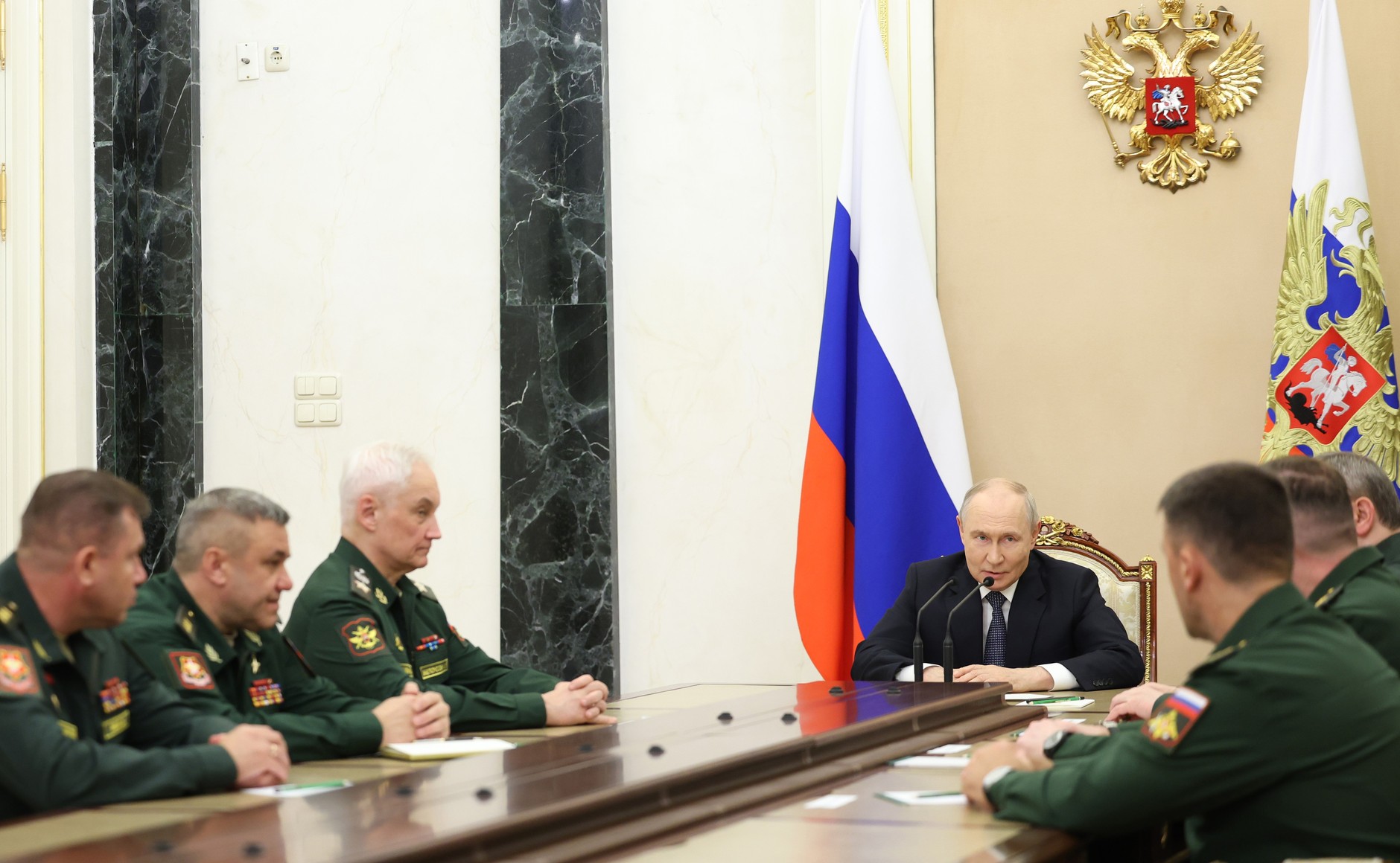 Встреча с руководством Минобороны