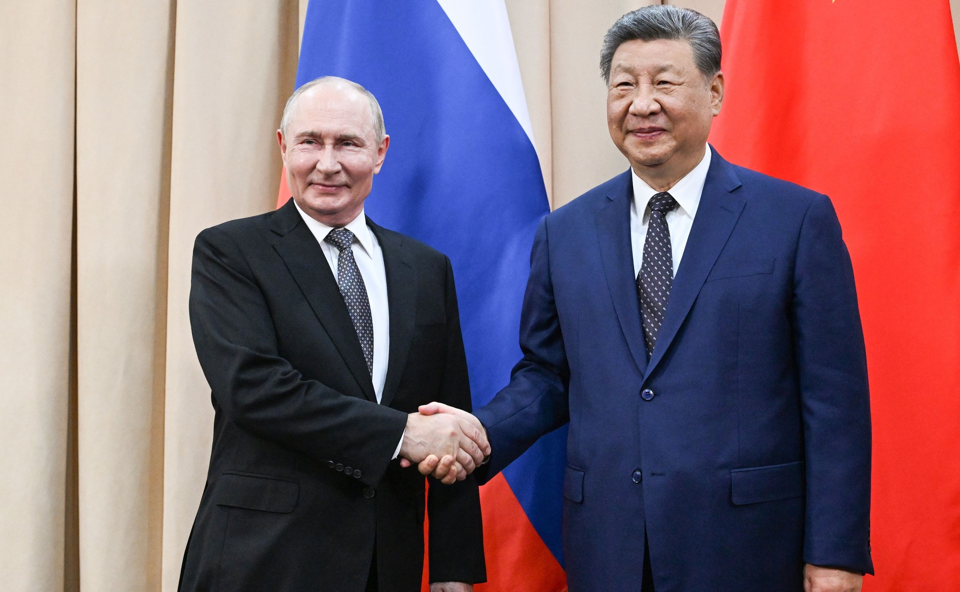Беседа Владимира Путина с Си Цзиньпином